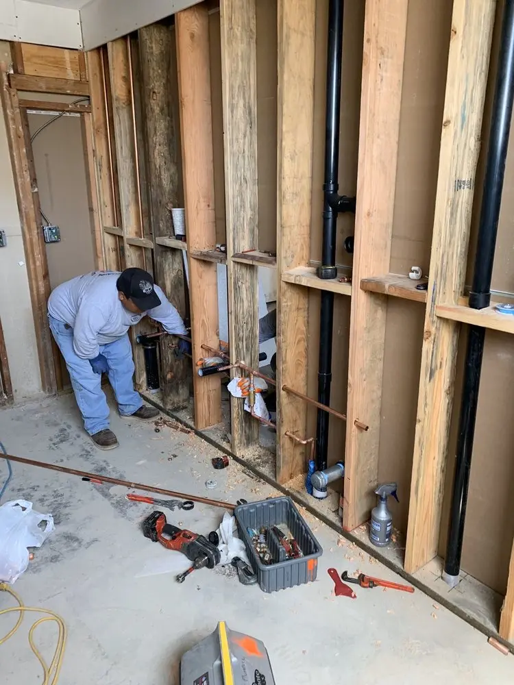 Commercial rough-in plumbing for Gas Line Repair in Aquia Creek